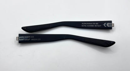 Maui Jim 839 Both Temples Matte Black/dark Blue