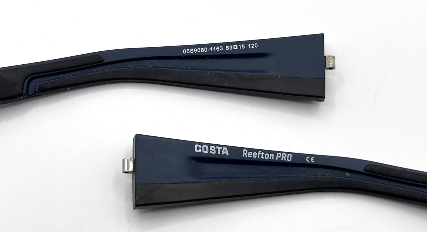 Costa Del Mar Reefton Pro Both Temples Dark Blue/black
