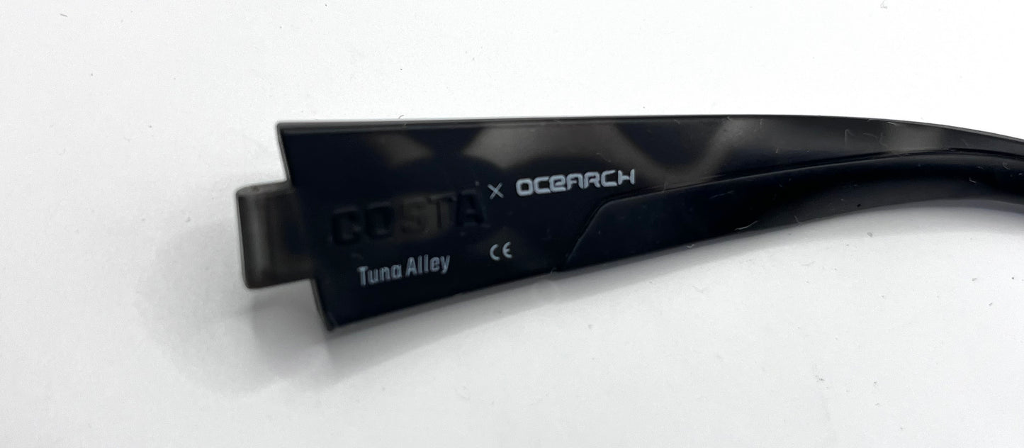 Costa Del Mar Tuna Alley Right Temple Black Tortoise