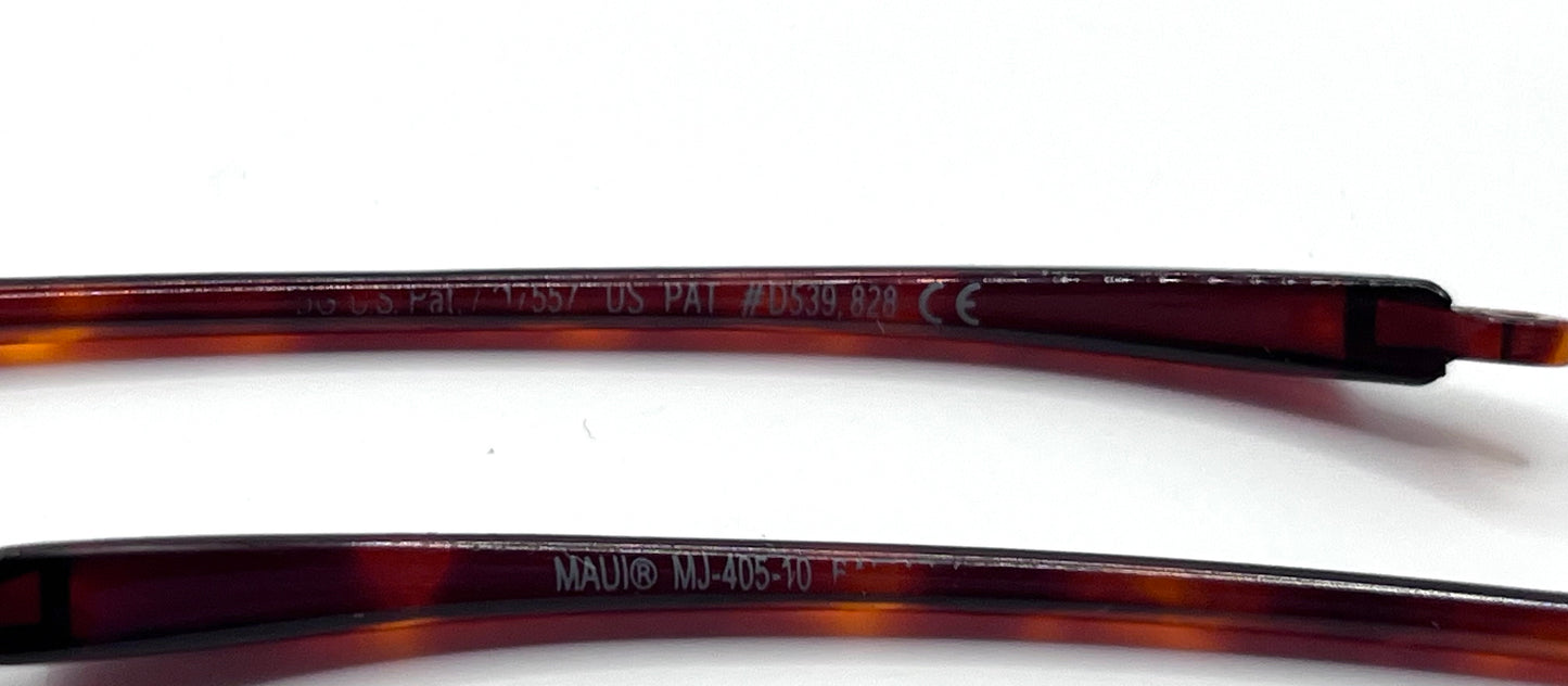 Maui Jim 405 Both Temples Tortoise
