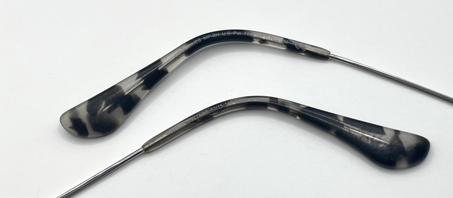Maui Jim 774 Both Temples Silver