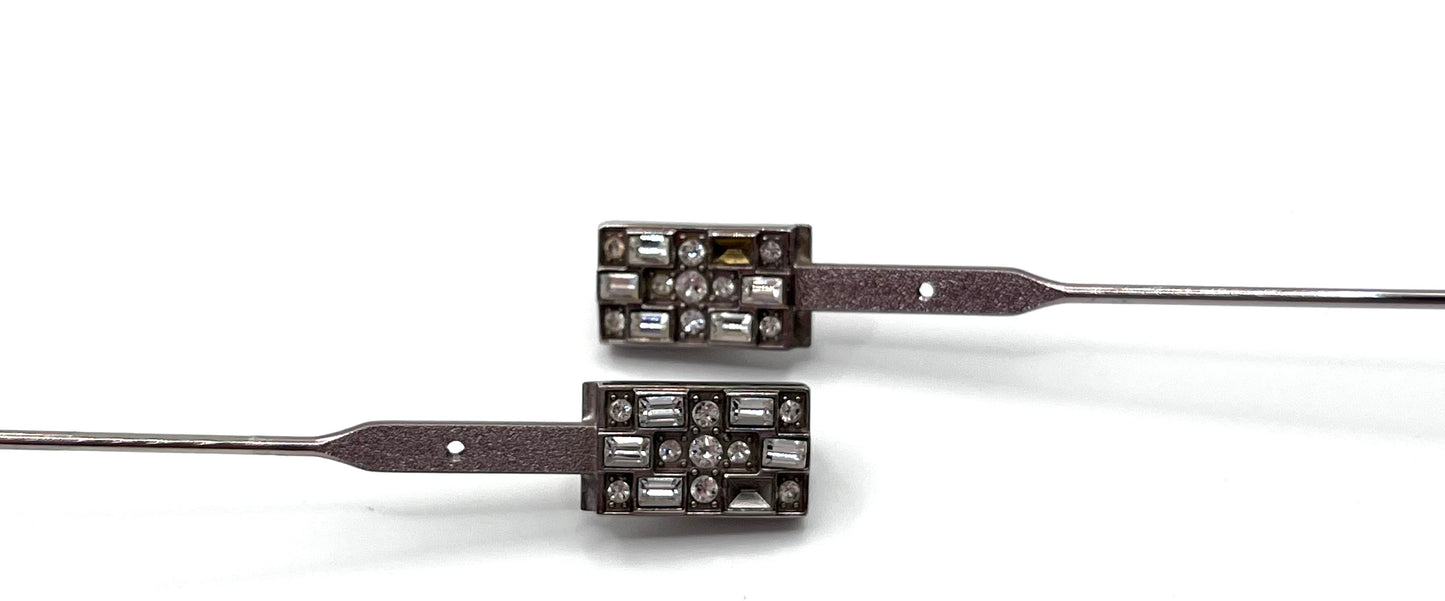 Jimmy Choo 41 Both Temples Silver