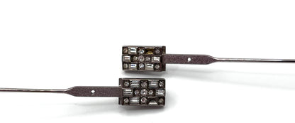 Jimmy Choo 41 Both Temples Silver