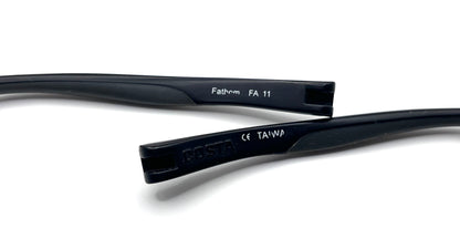 Costa Del Mar Fathom 11 Both Temples Black