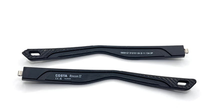 Costa Del Mar Rincon Ii Both Temples Black Glass 580G