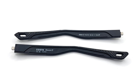 Costa Del Mar Rincon Ii Both Temples Black Glass 580G