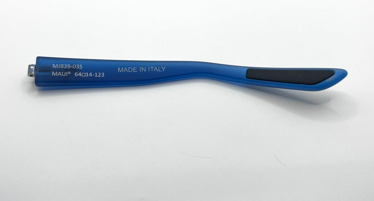 Maui Jim 839 Right Temple Blue Translucent