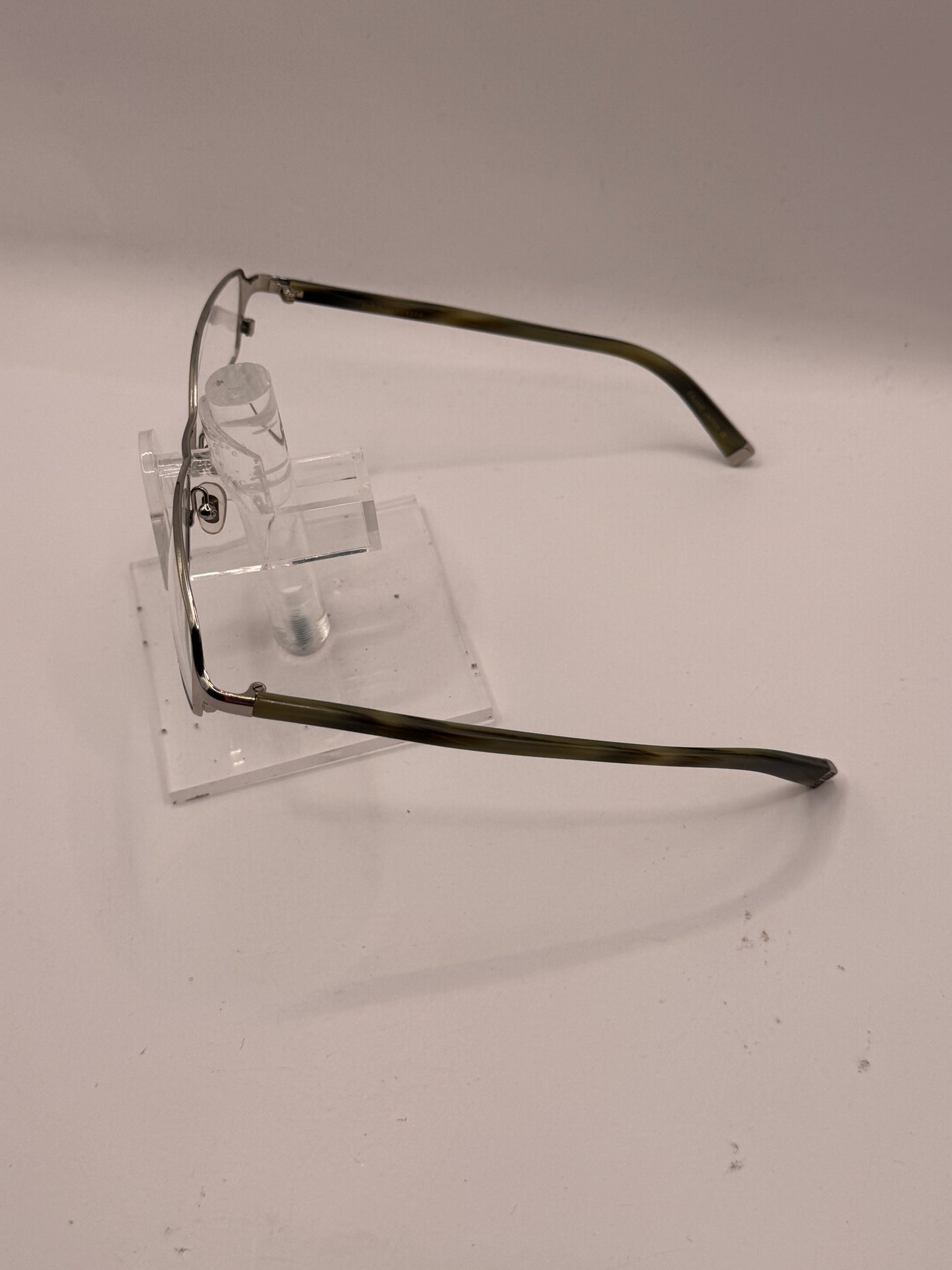 John Varvatos V104 Eyeglasses in color Shinysilver