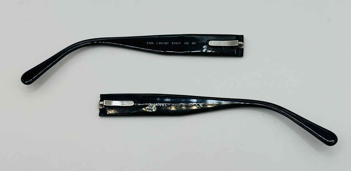 Chanel 5125 Both Temples Shiny Black