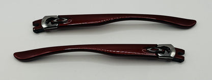 Oakley 9198 Both Temples Red Glitter