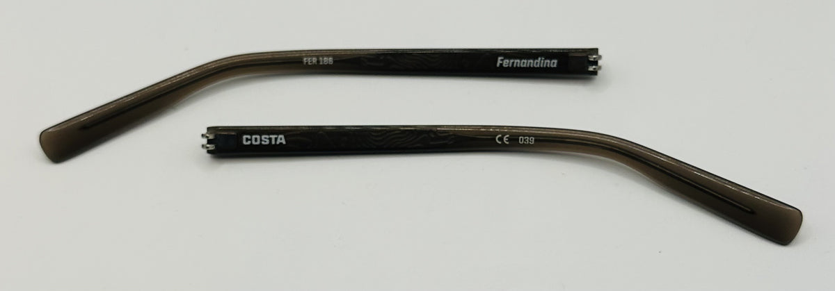 Costa Del Mar Fernandina 186 Both Temples Brown