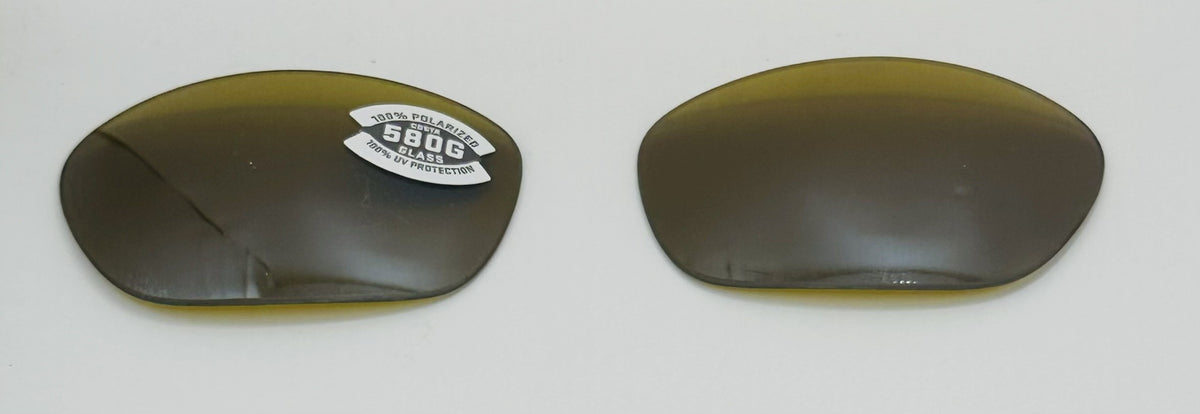 Costa Del Mar Fisch Both Lenses Chrome Green Glass 580G
