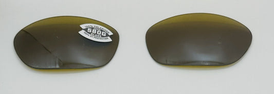 Costa Del Mar Fisch Both Lenses Chrome Green Glass 580G