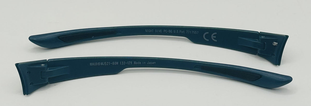Maui Jim 521 Both Temples Dark Blue