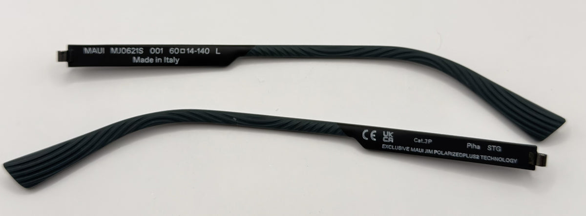Maui Jim 621 Both Temples Black