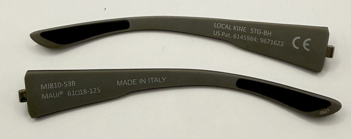 Maui Jim 210 Both Temples Black Grey