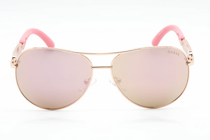 Guess 7295 28g Sunglasses Shiny Rose Gold Size : 60