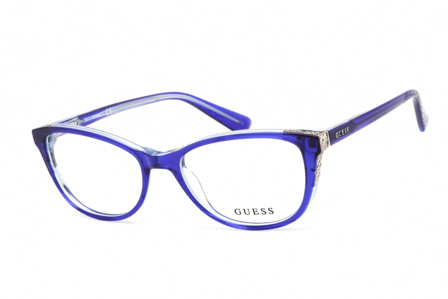 Guess 2589 92 Eyeglasses Blue Size : 52
