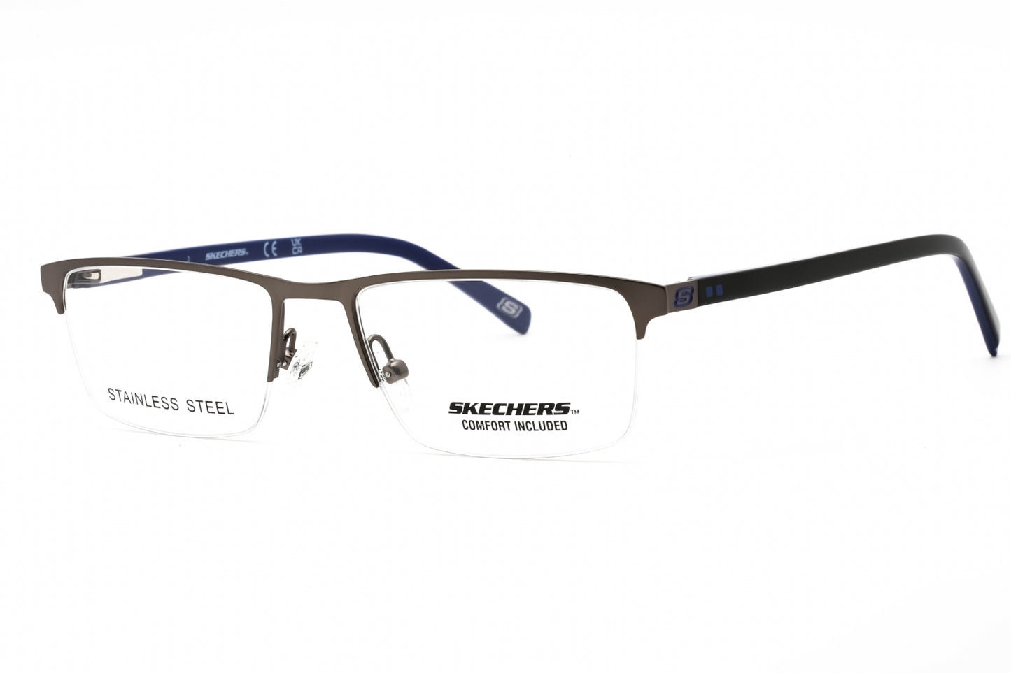 Skechers 3195 09 Sunglasses Matte Gunmetal Size : 52