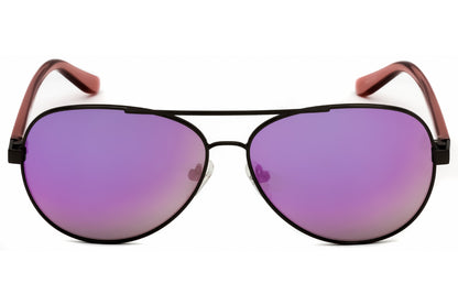 Kenneth Cole Reaction 2793 8u Sunglasses Shiny Gunmetal Size : 60