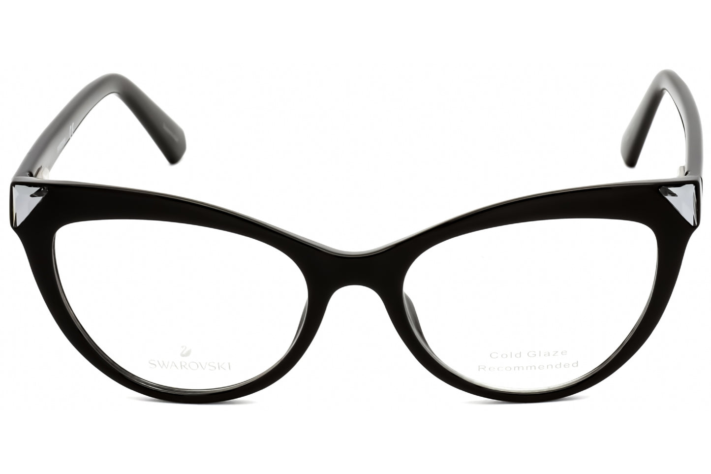 Swarovski 5268 01 Eyeglasses Shiny Black Size : 51