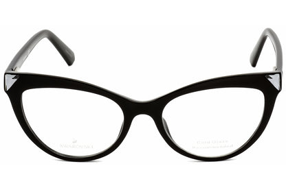 Swarovski 5268 01 Eyeglasses Shiny Black Size : 51