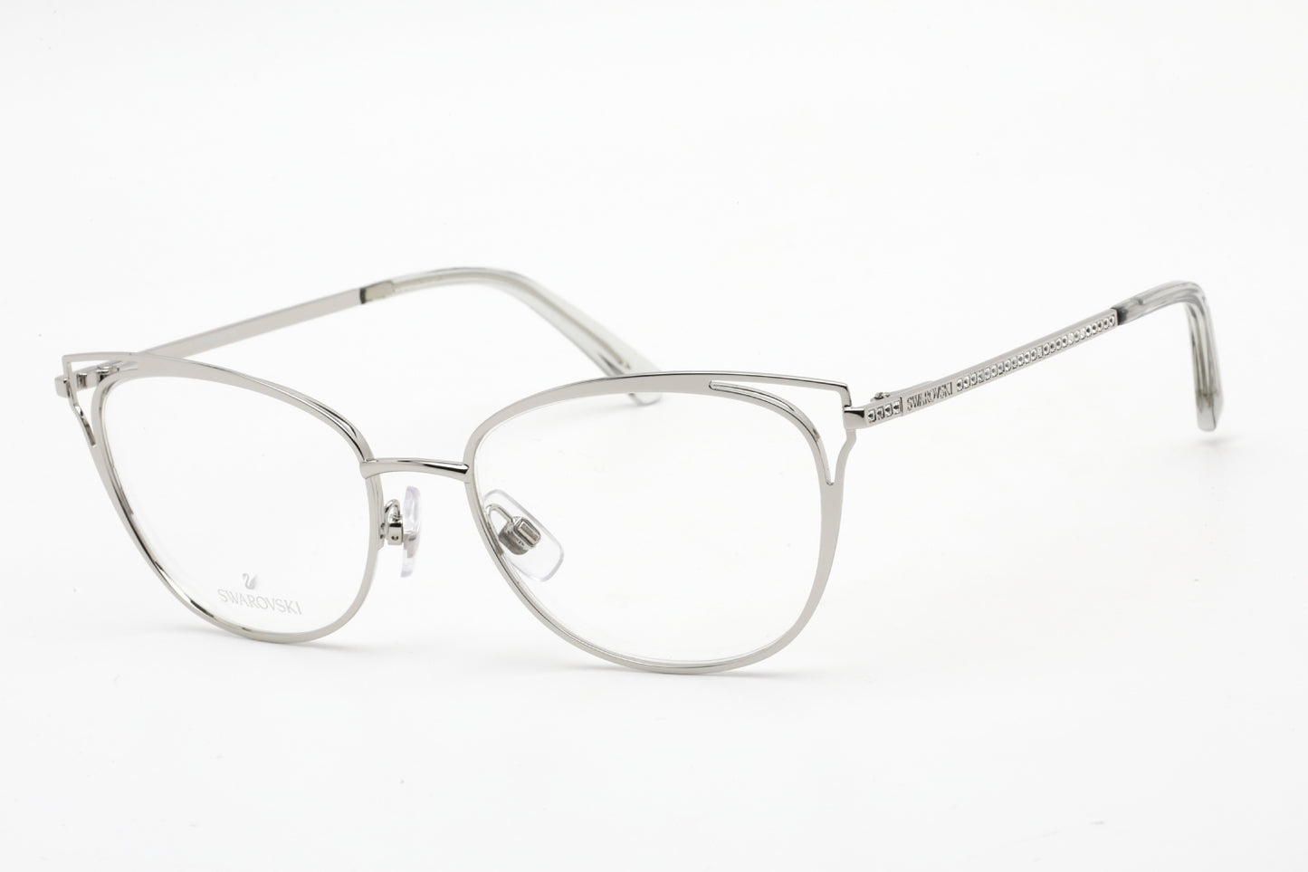 Swarovski 5260 16 Eyeglasses Shiny Palladium Size : 52