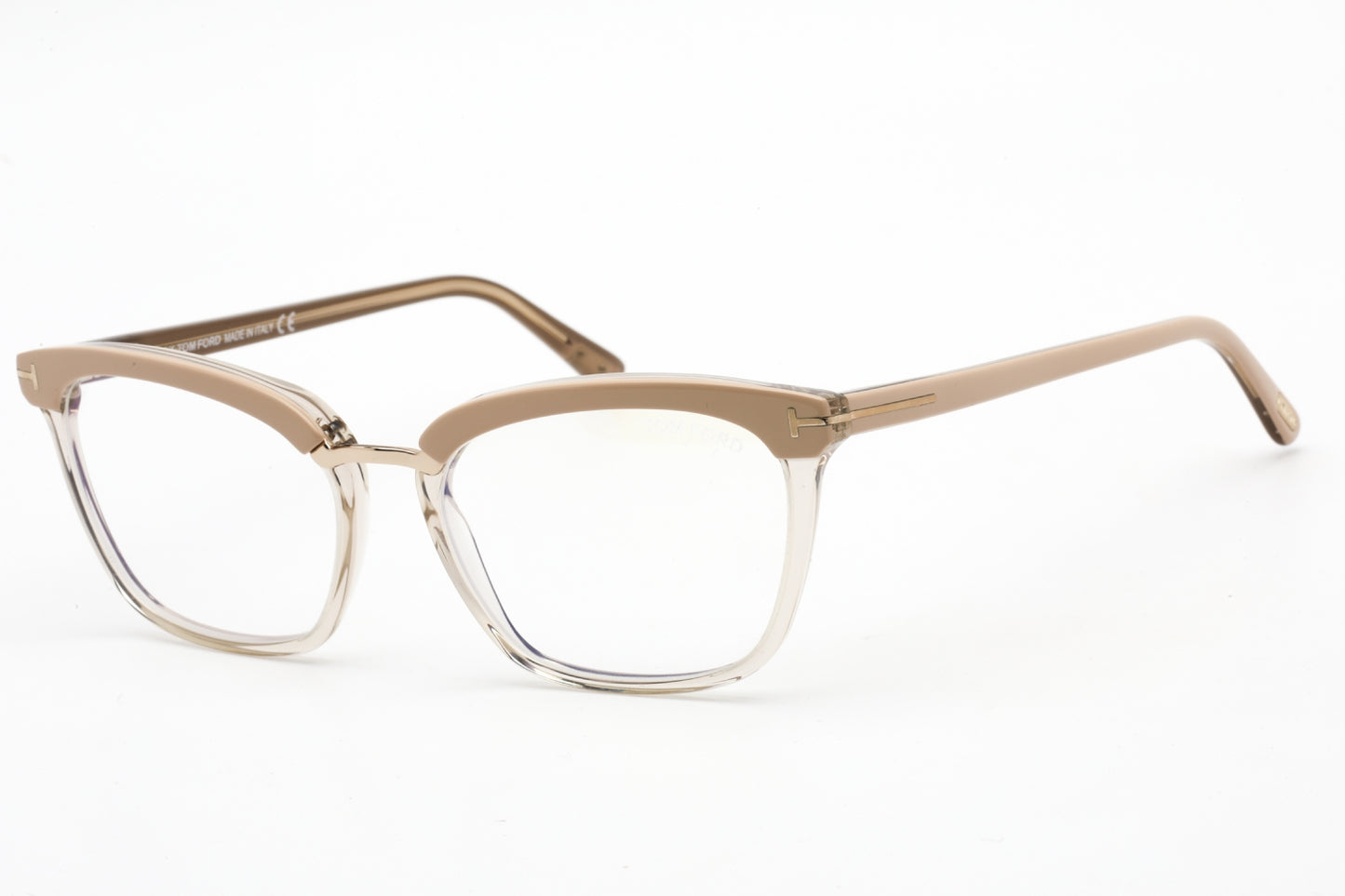 Tom Ford 5550-B 72 Eyeglasses Shiny Pink Size : 54