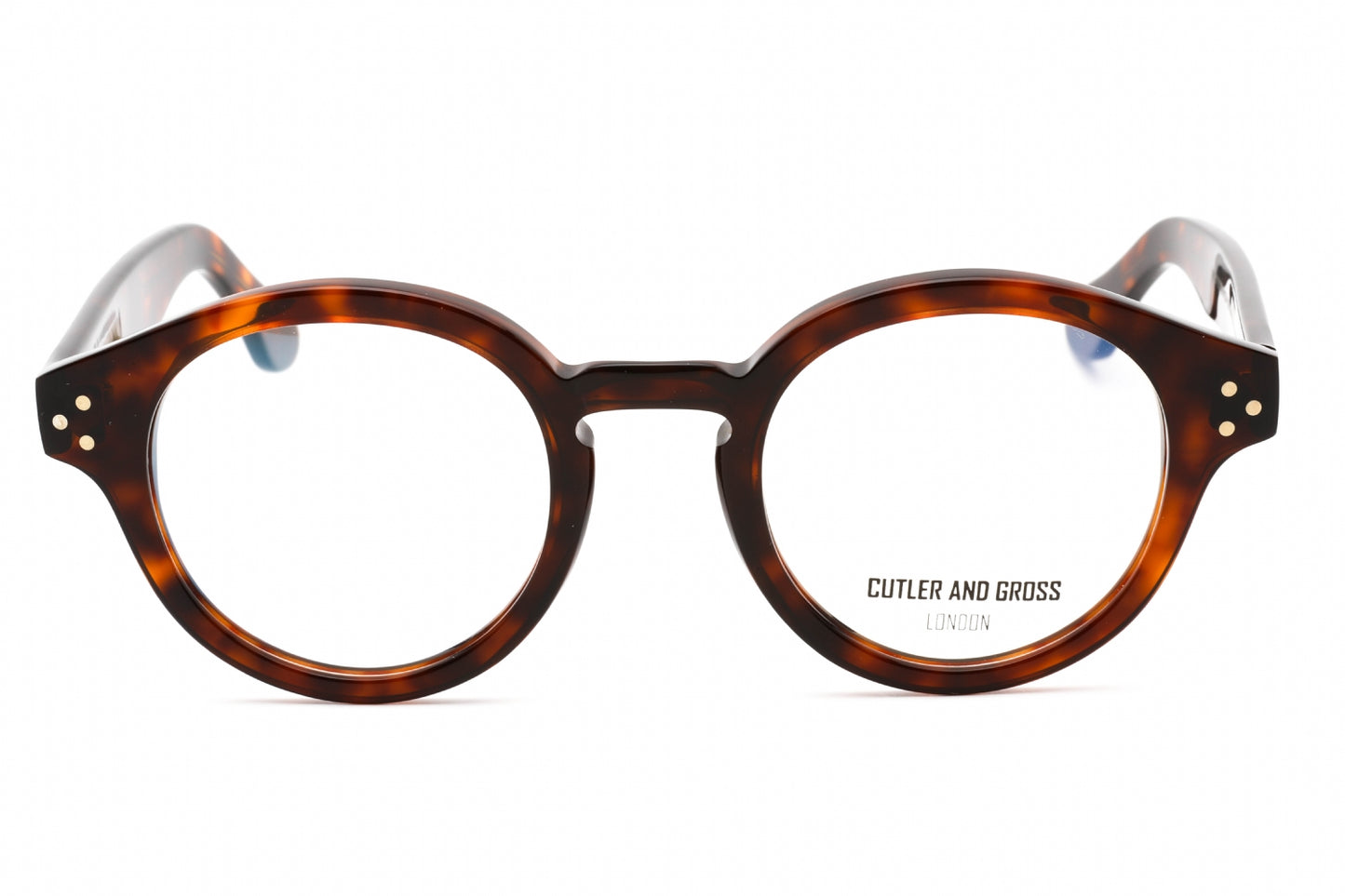 Cutler And Gross 1291v2 02 Eyeglasses Dark Turtle Size : 48