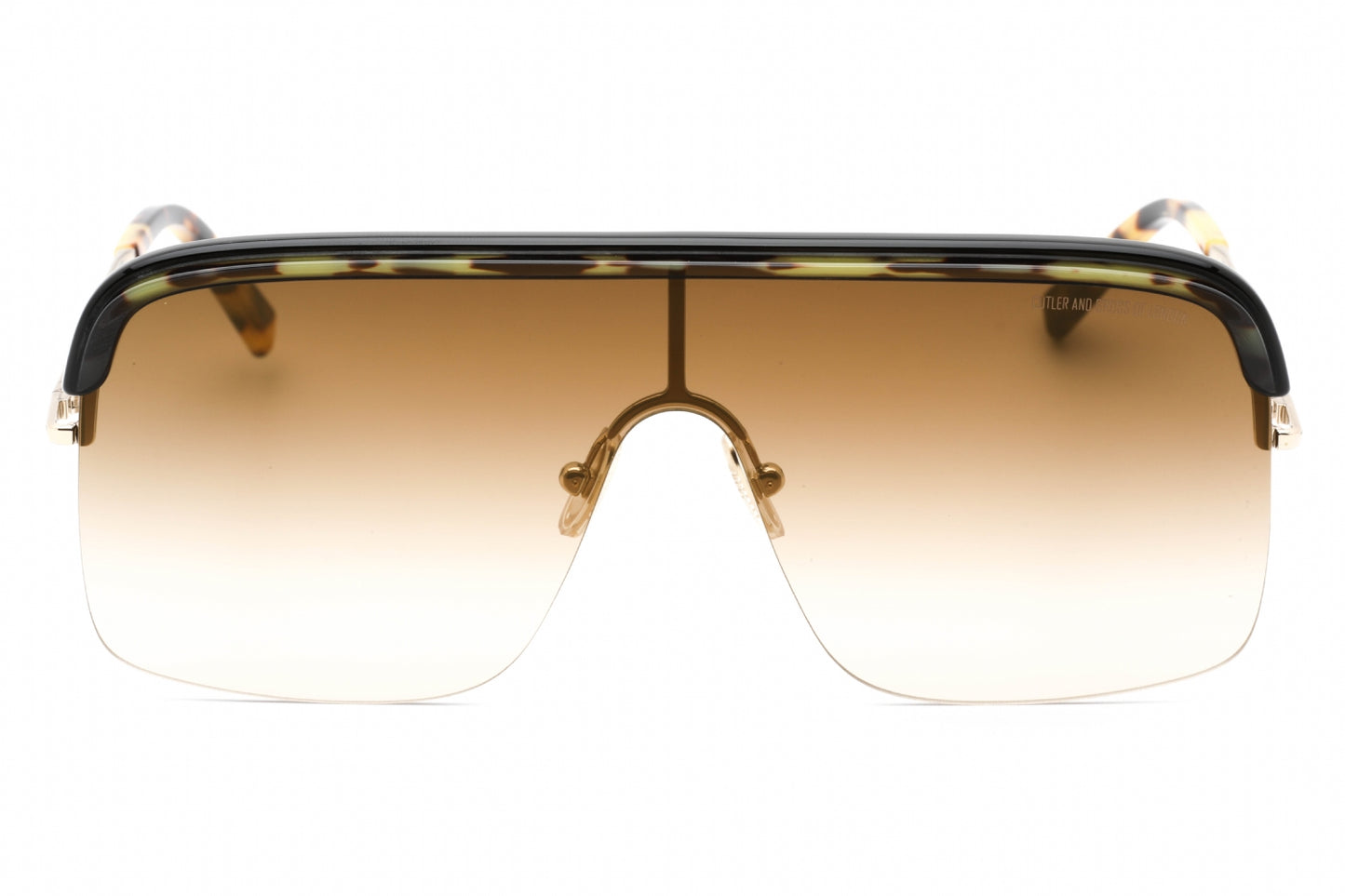 Cutler And Gross 1328s 01 Sunglasses Black Size : 64