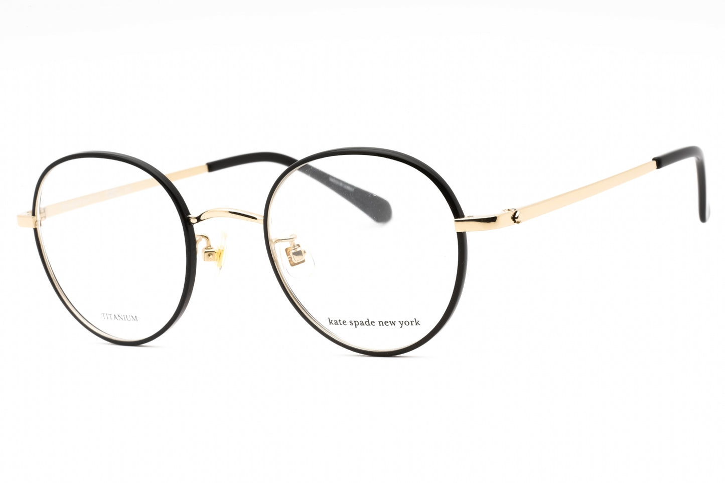 Kate Spade Helka/f 2m200 Eyeglasses Black Gold Size : 49