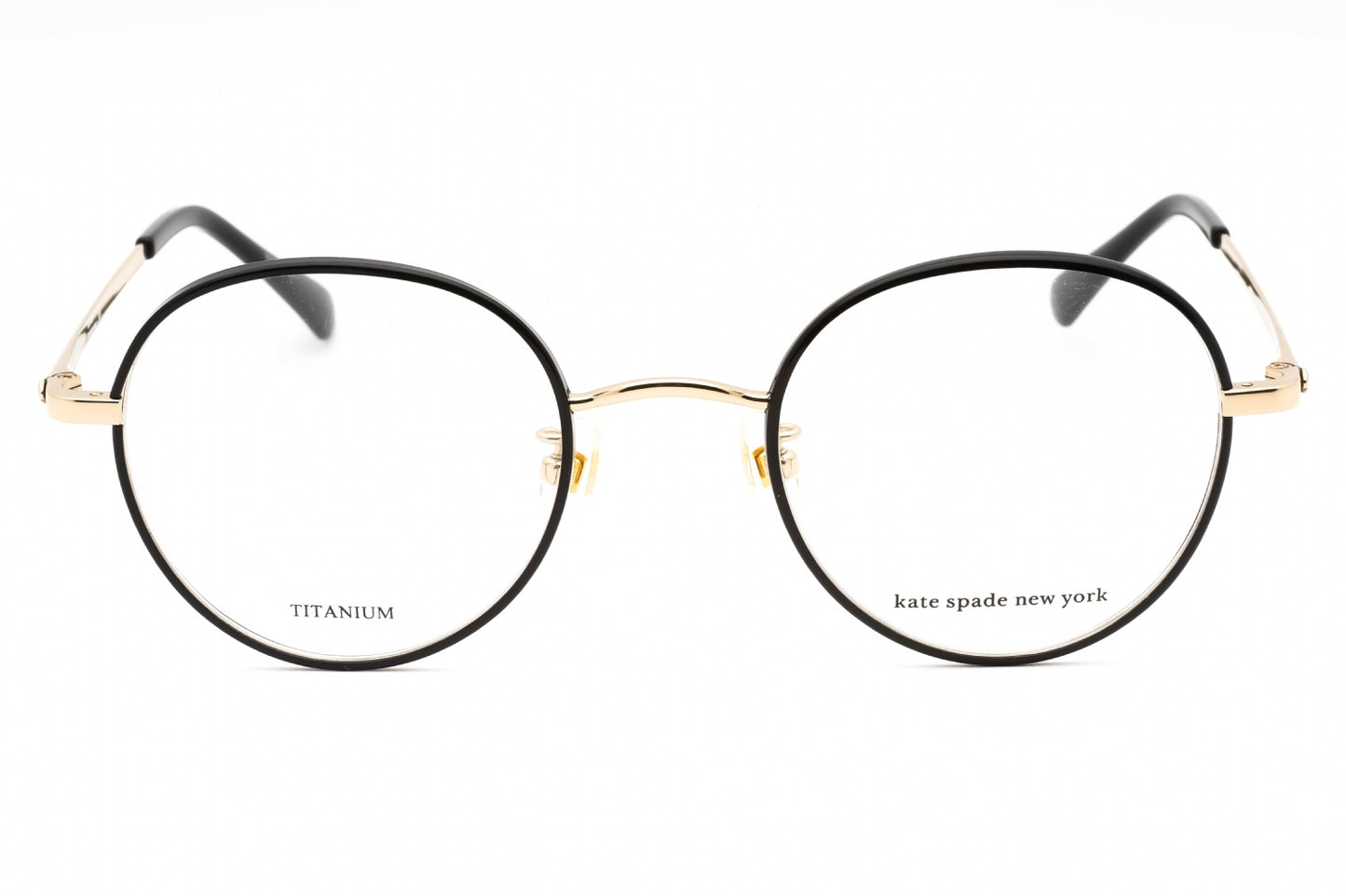 Kate Spade Helka/f 2m200 Eyeglasses Black Gold Size : 49