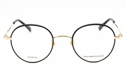Kate Spade Helka/f 2m200 Eyeglasses Black Gold Size : 49