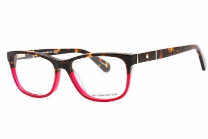 Kate Spade Myrna 65t00 Eyeglasses Dark Havana Burgundy Size : 53
