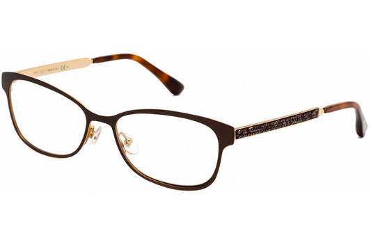 Jimmy Choo Jc203 4in00 Eyeglasses Matte Brown Size : 54