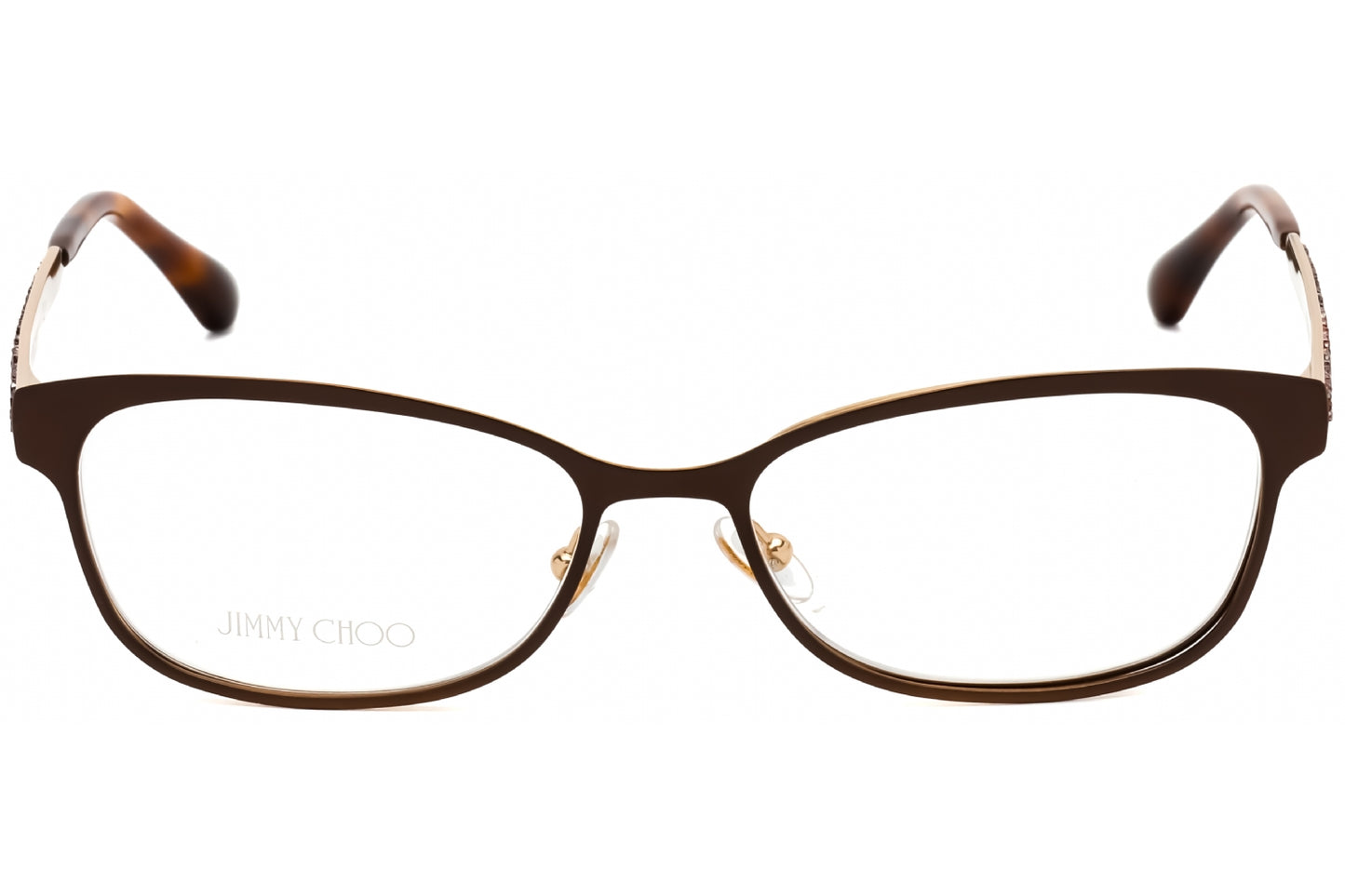 Jimmy Choo Jc203 4in00 Eyeglasses Matte Brown Size : 54