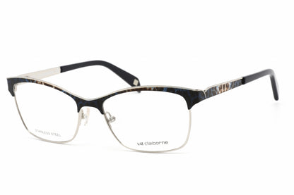 Liz Claiborne L 635 S6f00 Eyeglasses Blue Pattern Size : 53