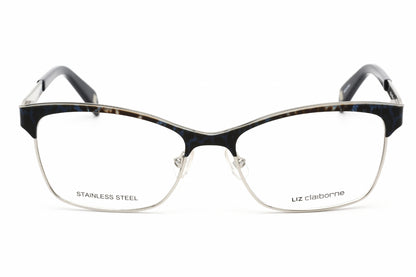 Liz Claiborne L 635 S6f00 Eyeglasses Blue Pattern Size : 53