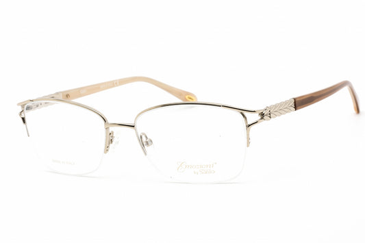 Emozioni 4377 3yg00 Eyeglasses Light Gold Size : 54