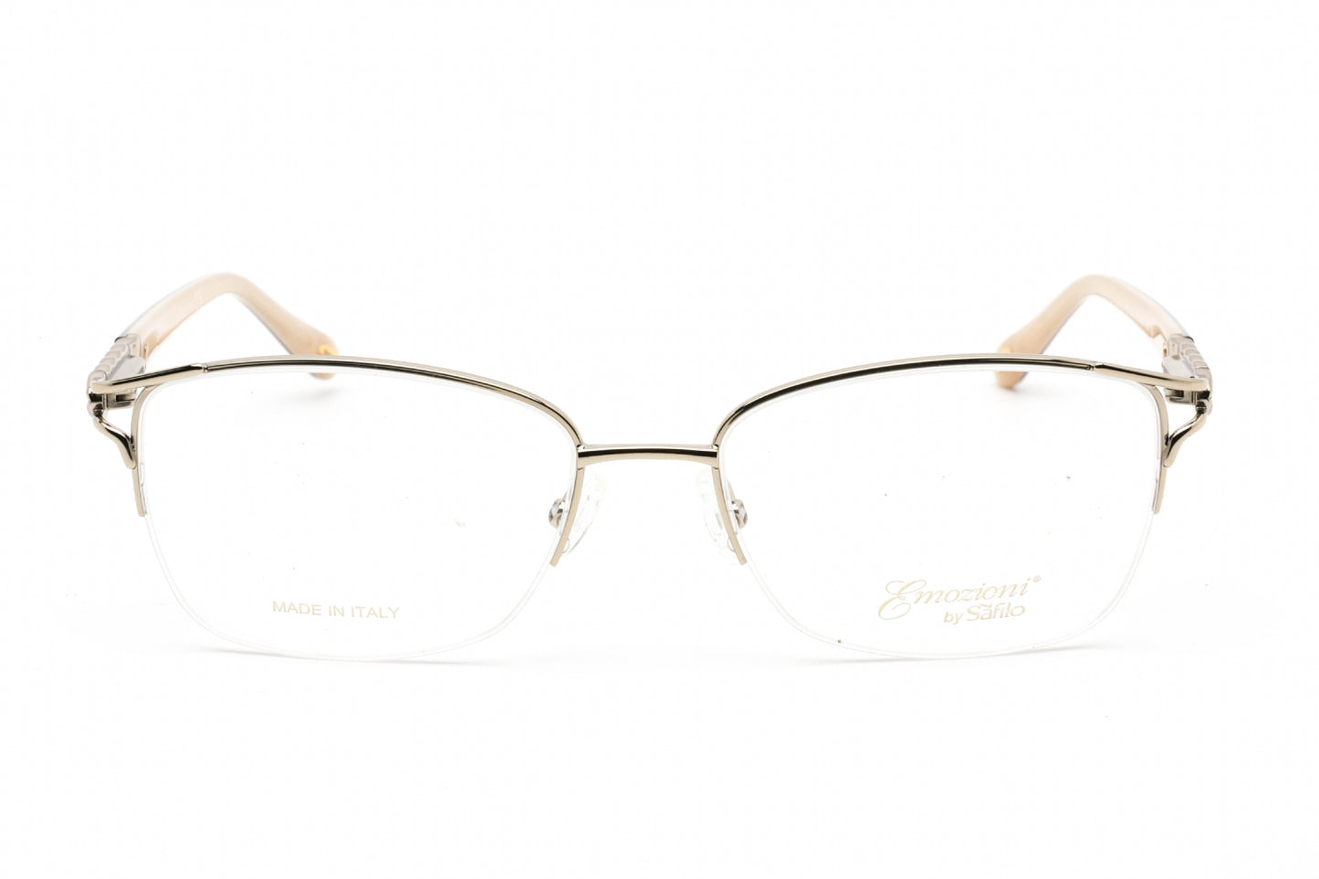 Emozioni 4377 3yg00 Eyeglasses Light Gold Size : 54