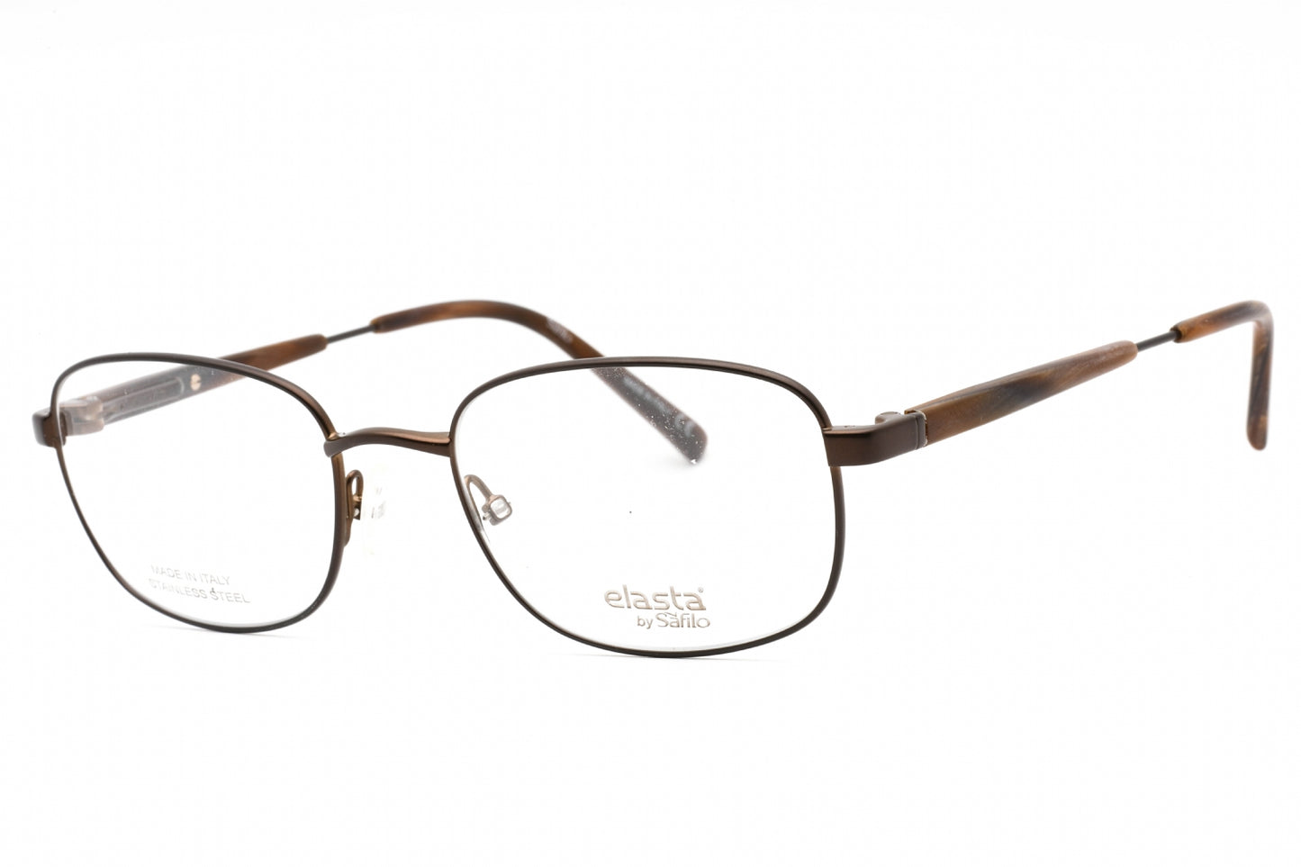 Elasta 7221 09q00 Eyeglasses Brown Size : 53