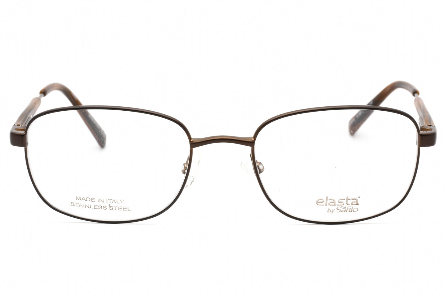 Elasta 7221 09q00 Eyeglasses Brown Size : 53
