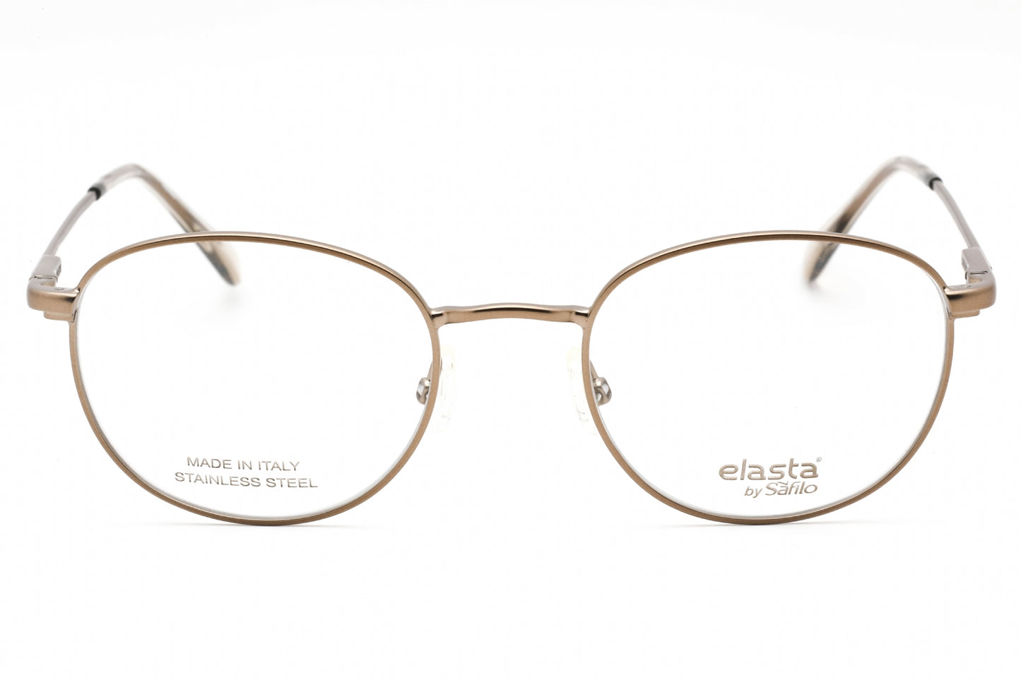 Elasta 7226 Tui00 Eyeglasses Light Brown Size : 50