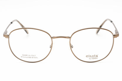 Elasta 7226 Tui00 Eyeglasses Light Brown Size : 50