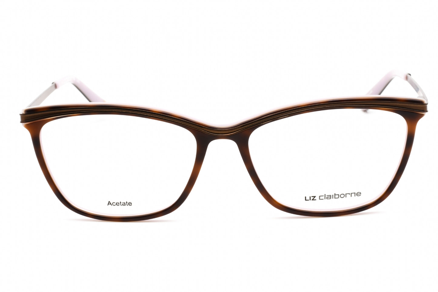 Liz Claiborne L 638 Mmh00 Eyeglasses Havana Lilac Size : 53