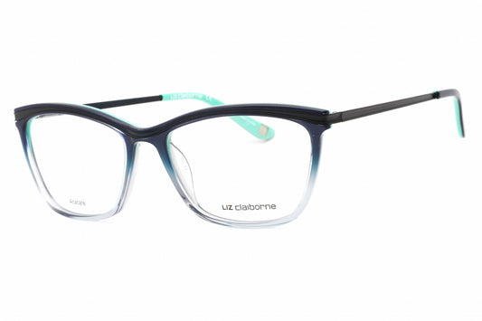 Liz Claiborne L 638 Pid00 Eyeglasses Shiny Blue Grey Size : 51