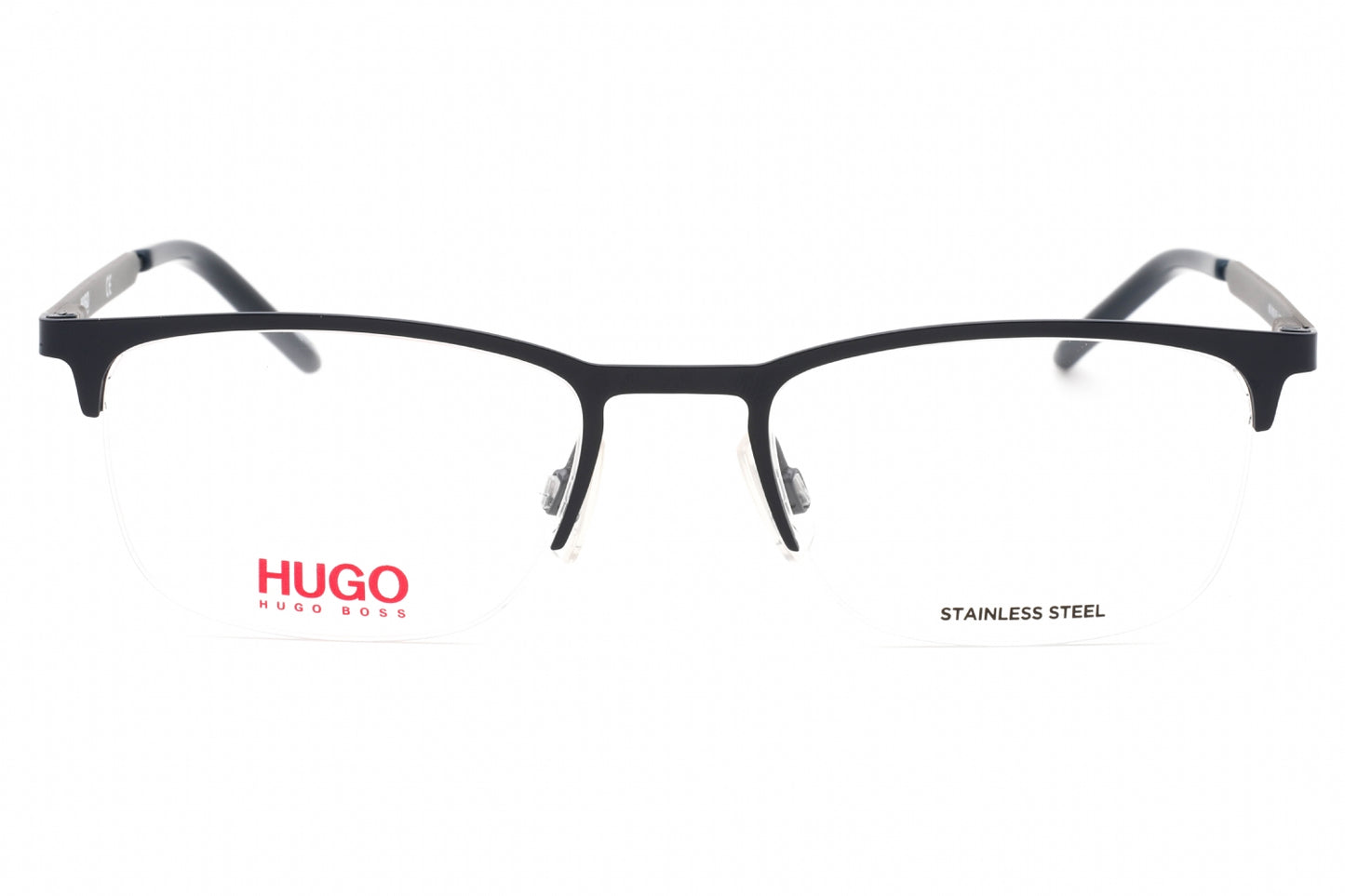 Hugo 1019 Fll00 Eyeglasses Matte Blue Size : 53