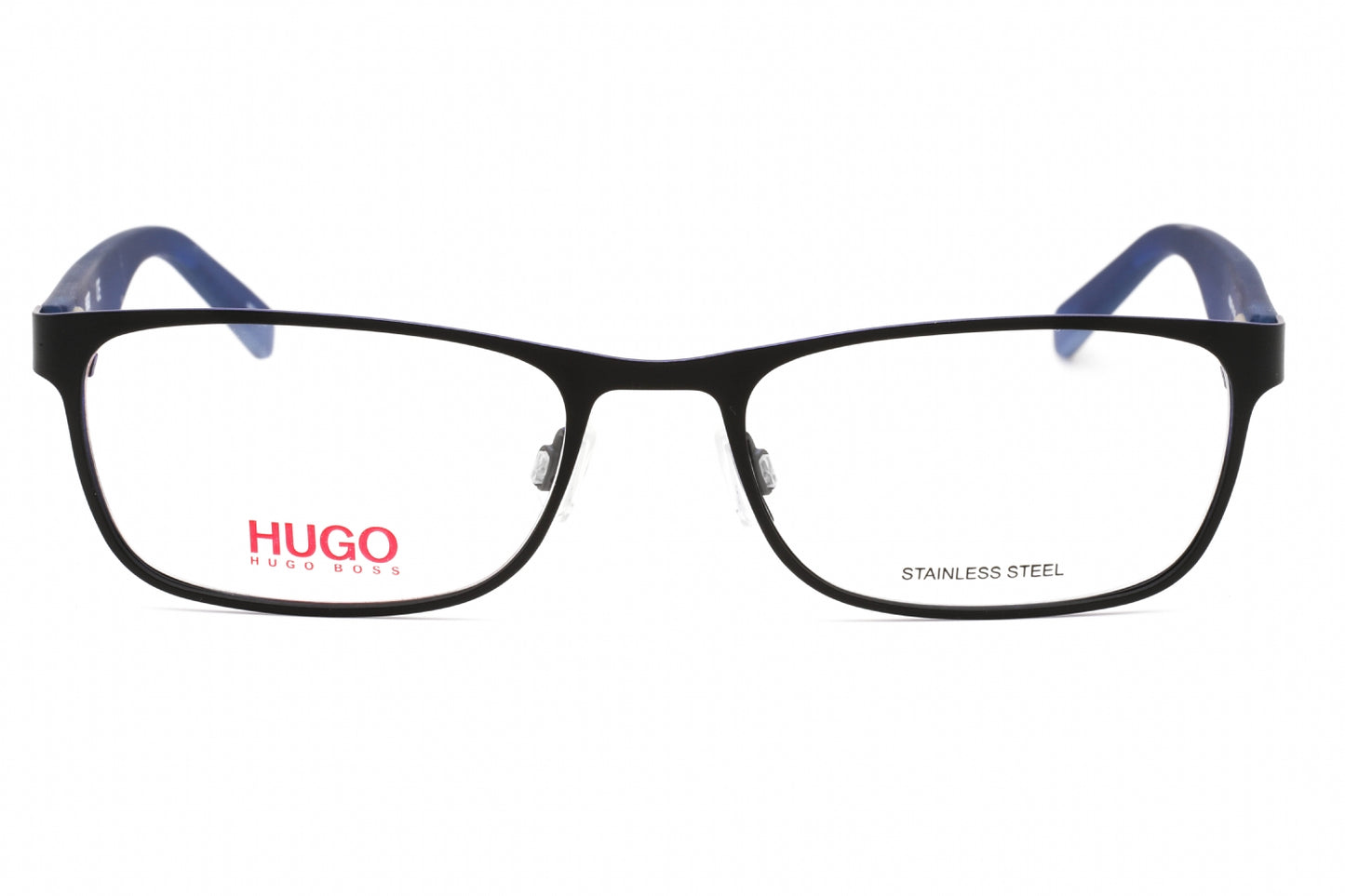 Hugo 0209 0vk00 Eyeglasses Matte Black Blue Size : 54