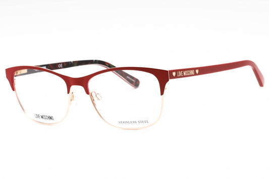 Moschino Love 526 C9a00 Eyeglasses Red Size : 53