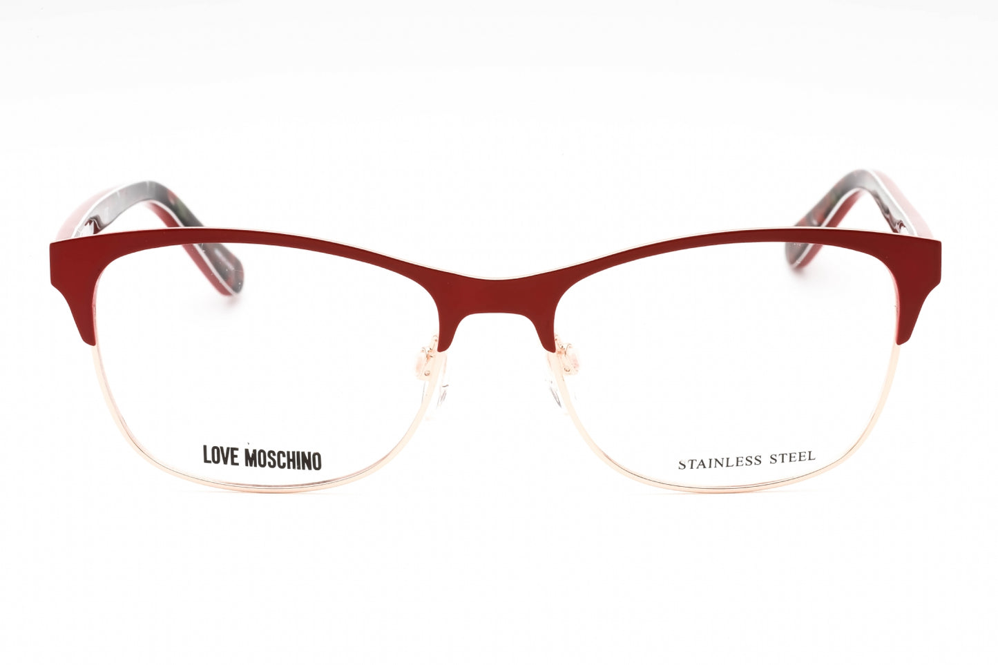 Moschino Love 526 C9a00 Eyeglasses Red Size : 53